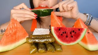 Asmr Karpuz Vazgeçilmez Yaz Meyvesi Karpuz Asmr Watermelon Eating Sounds