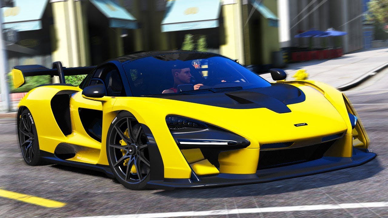 Mclaren senna gta 5