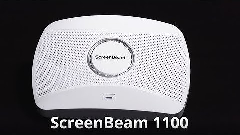 Meet the New ScreenBeam 1100 4K Wireless Display for Today