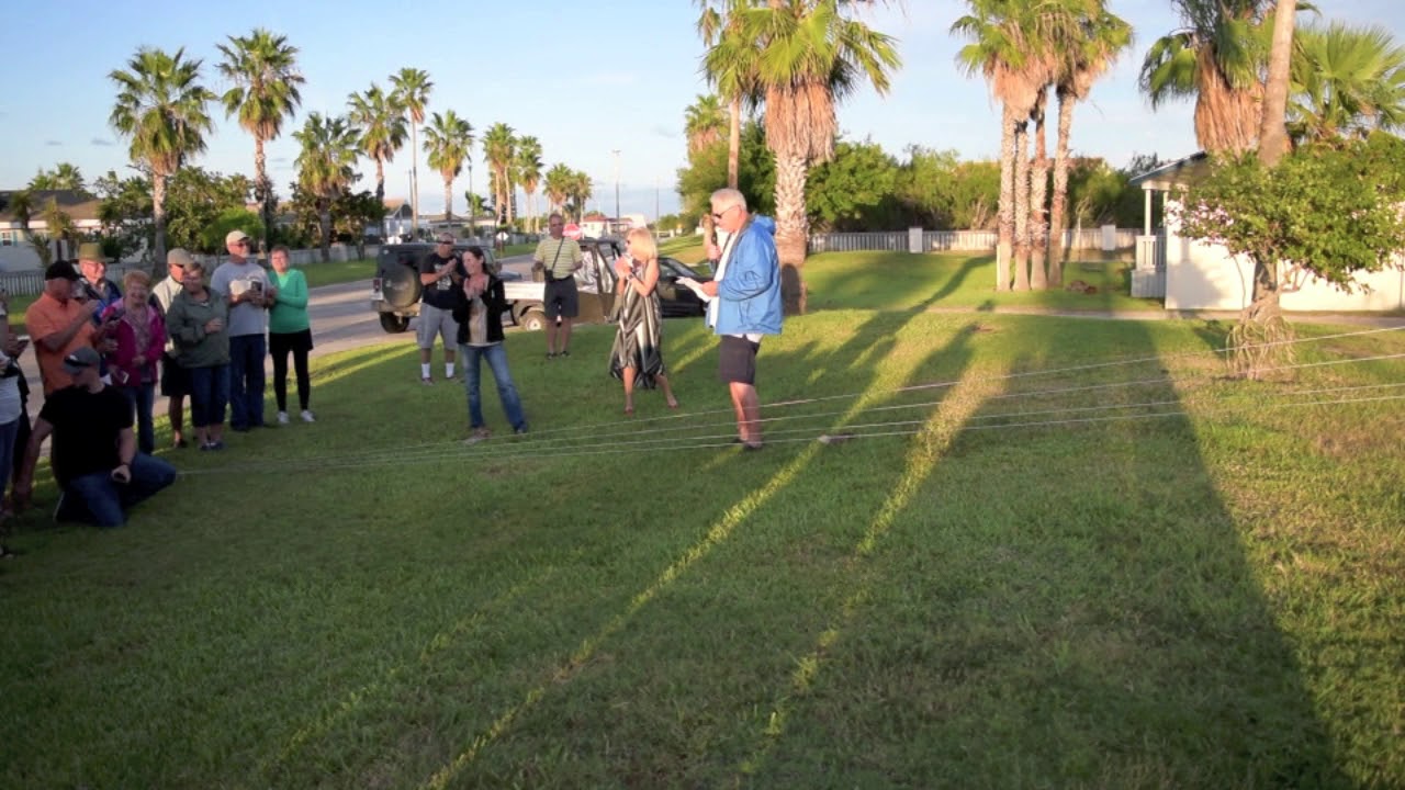 Unveilng of Dolly at Long Island Village