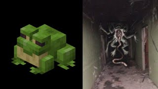 Minecraft mobs converted to Cursed animals image i found in internet pt.1. (SUPER EXTREME)