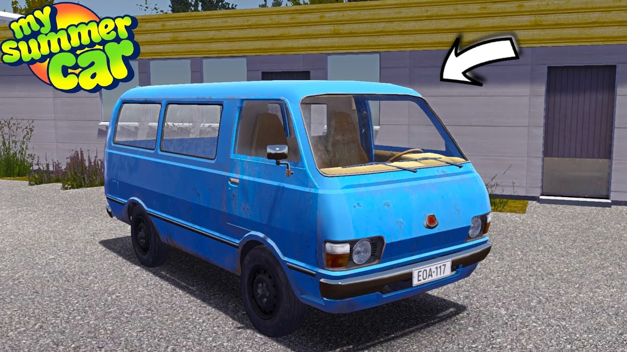 My Summer Car Blue Van Missing NEW STOCK HAYOSIKO VAN - WINDOWS IN THE BACK OF HAYOSIKO VAN | My