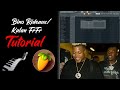 How to make a bino rideauxkalan frfr type beat  fl studio tutorial 2021
