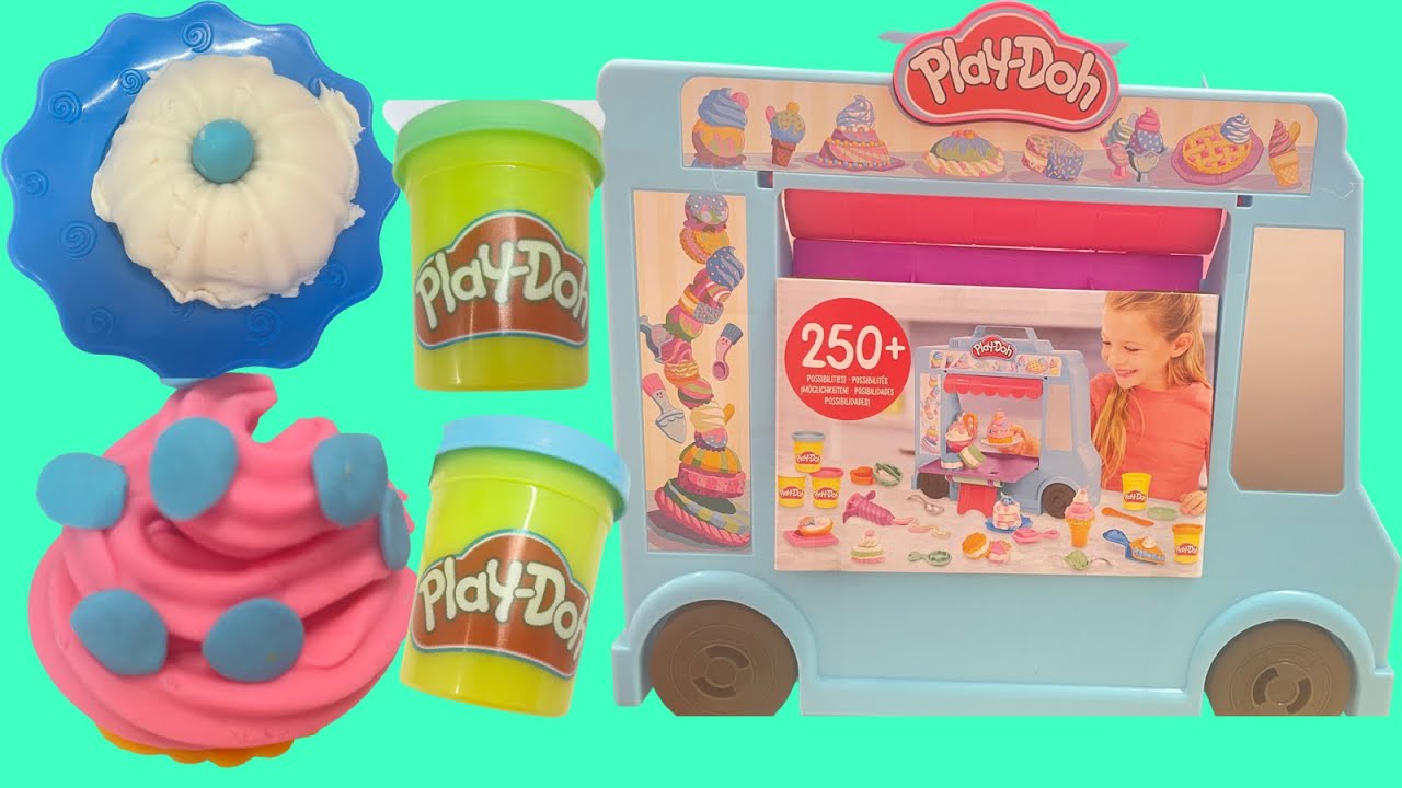 Magical PlayDoh Adventure Ice Cream Truck Play Set Fun! YouTube