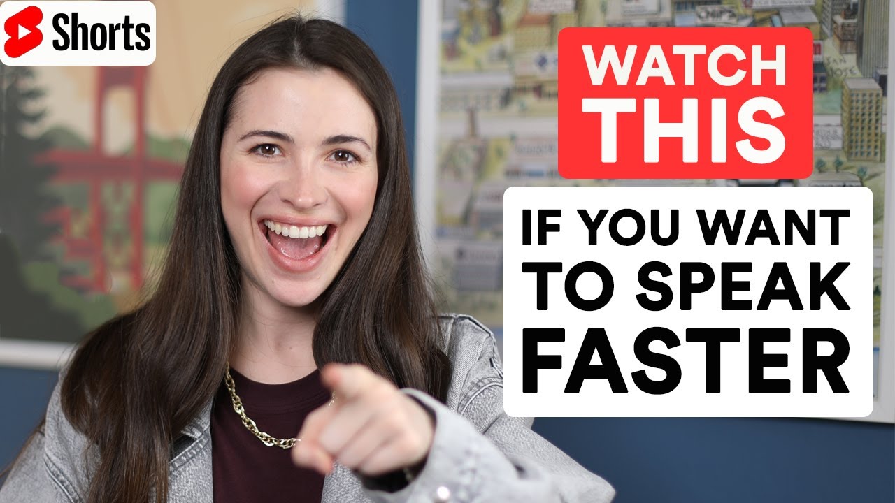 How to Speak English Fast and Understand Native Speakers #Shorts