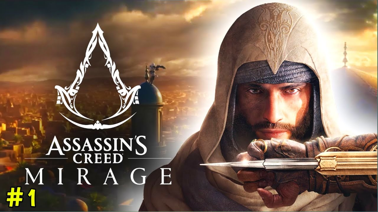 Parkour & Stealth Game - Assassin's creed Mirage in Hindi #1