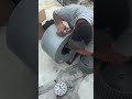 Gotta keep those wheels squeaky clean! 🧼 #hvac #rooftop #explore #fyp