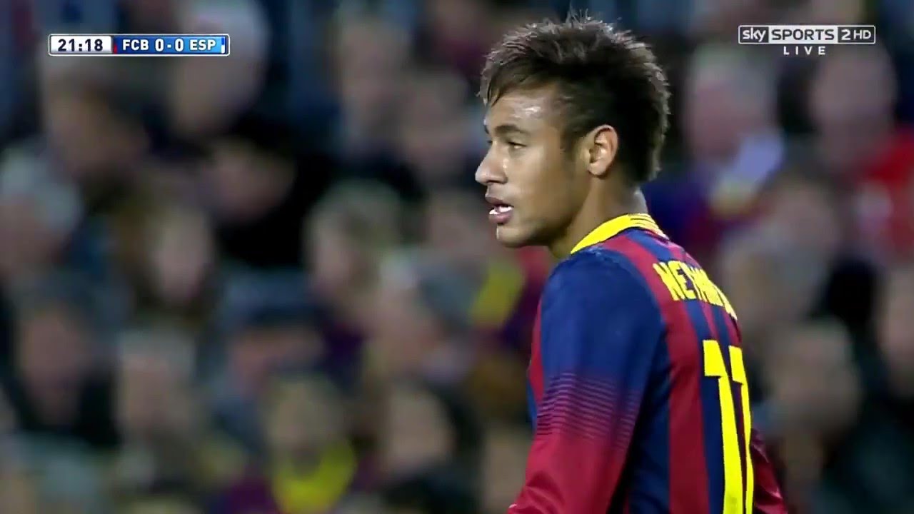 Neymar vs Espanyol (H) 13-14 – La Liga HD 720p by Gui7herme