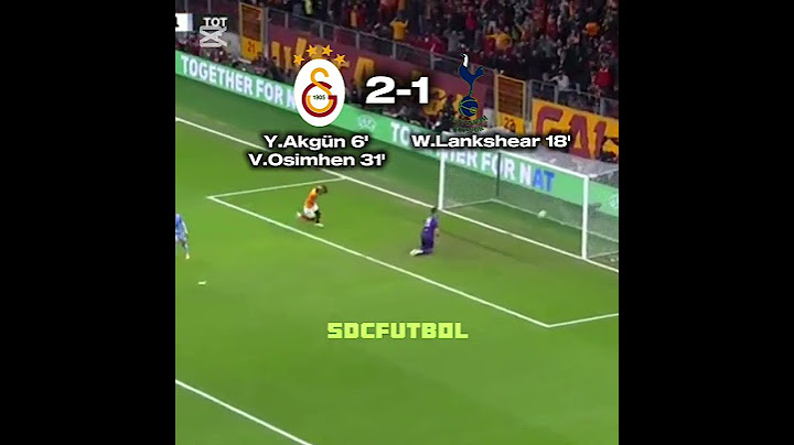 UEFA AVRUPA LİGİ Galatasaray Tottenham 3-2 #keşfet #keşfetbeniöneçıkar #galatasaray