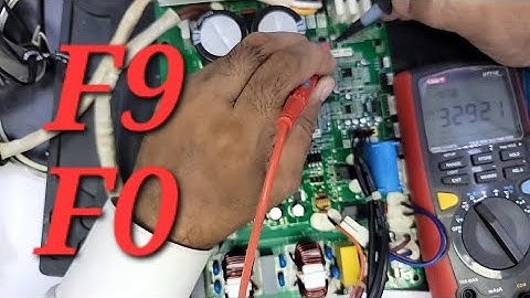 Kenwood Changhong Ruba Electrolux Dc inverter ac F9 F0 error code pcb repairing world,s best channel