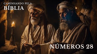 Devocional diário - Leitura da biblia - Números 28 EP 141 #números #moisés #bíblia