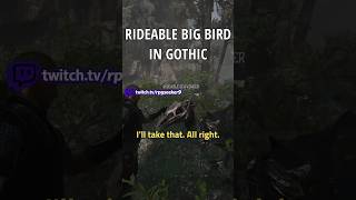 You Can ride Scavengers in Gothic Remake #rpg #gothicremake #gothic1 #gamingshorts