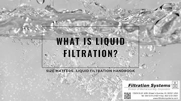 What is Liquid Filtration | Filtration Systems
