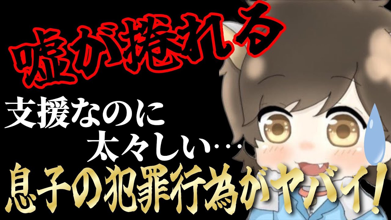 【太々しい…】息子の犯罪行為を容認してる母親から緊急支援で相談！嘘が捲れた上に支援のお礼もない相談者