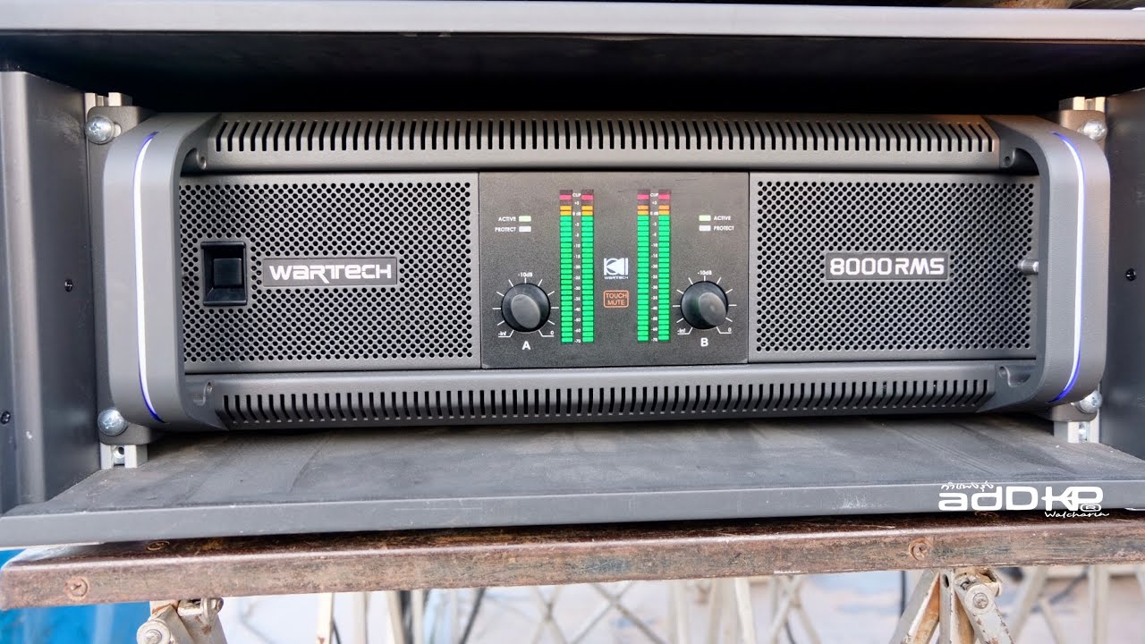 Ep. 92 มาฟังหน้าตู้ 24” Nexon By Wartech 8000RMS - YouTube