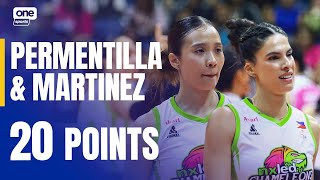 Permentilla &amp; Martinez 20-PT EFFORT for Nxled vs Akari | 2025 PVL REINFORCED CONFERENCE | HIGHLIGHTS