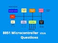 8051 Microcontroller Viva Question and Answers