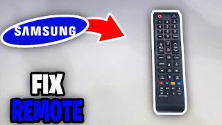 How To Fix Samsung TV Remote Not Working! - Tutorial