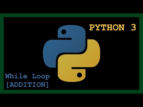 Python With Pycharm - Adding to the While Loop Video