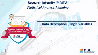 Research Integrity @ MTU - Statistical Analysis Planning (4/7)
