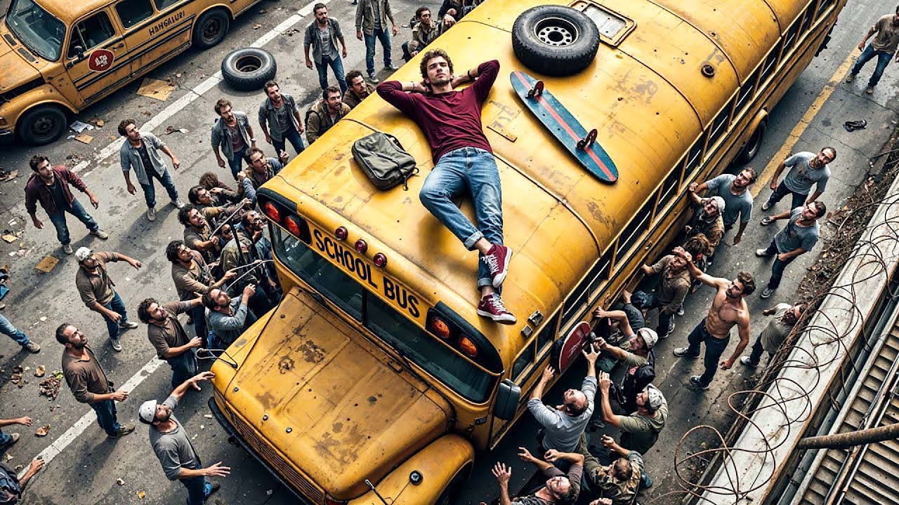 مدينه بالكامل بتتحول لزومبى ومبيفضلش غير شاب واحد بيعيش زى الملياردير بعد كارثة نهاية العالم