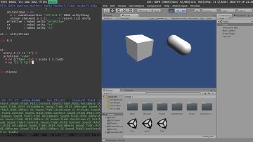 TidalCycles 0.8 + Unity 3D 5.4