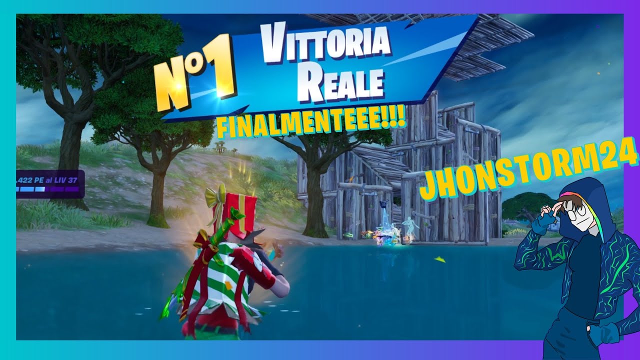 FACCIO LA MIA PRIMA VITTORIA REALE W/@Jhonstorm47 |SERIE FORTNITE - YouTube