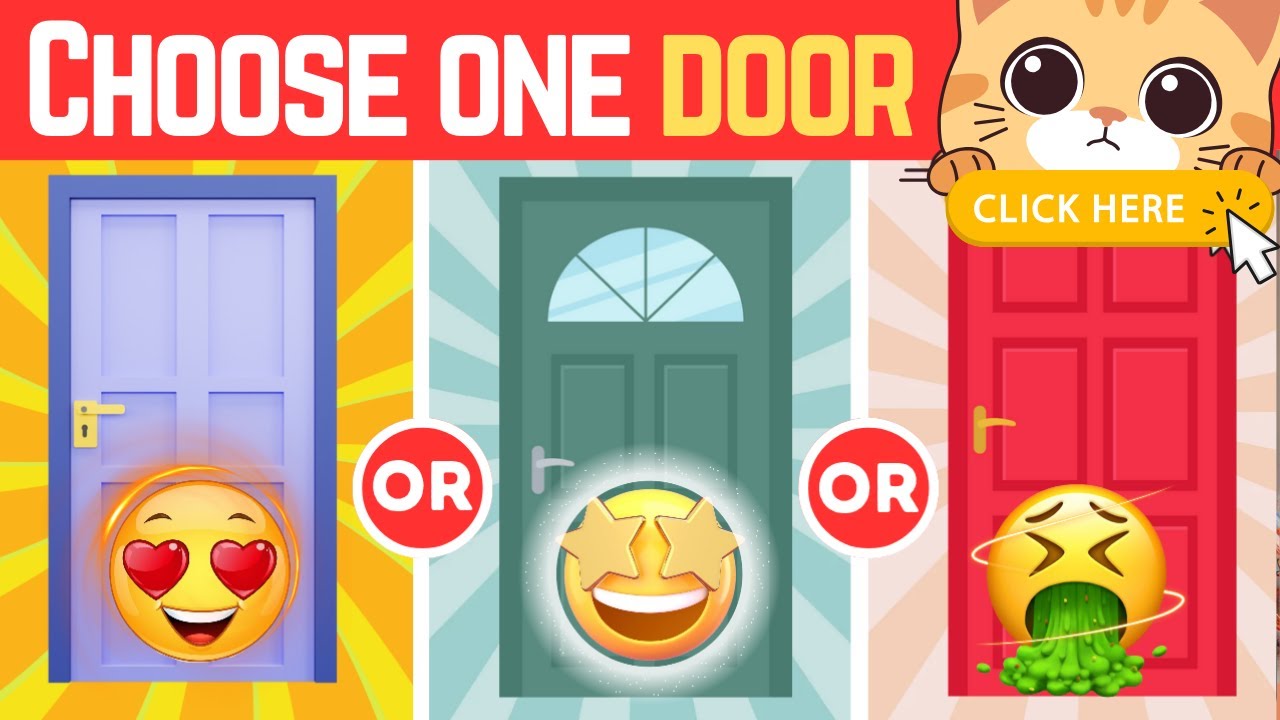 Choose One Door 🚪 2 Good 1 Bad 😍🤮 | Quizzes Villa