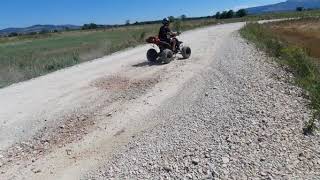 Drifft with quad shineray 300cc