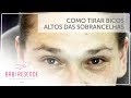 Curso design de sobrancelhas #13: Como tirar bicos altos das sobrancelhas