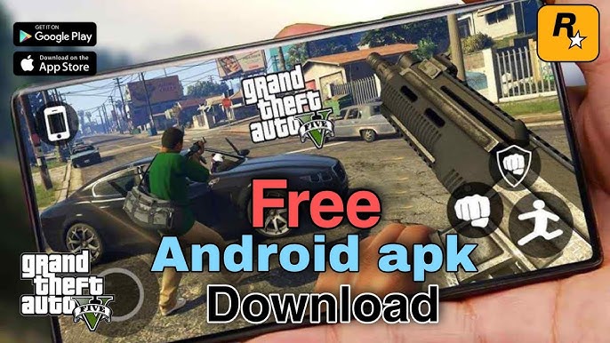 GTA 5 Android APK+OBB Download Gameplay (GTA 5 APK, iOS 2023