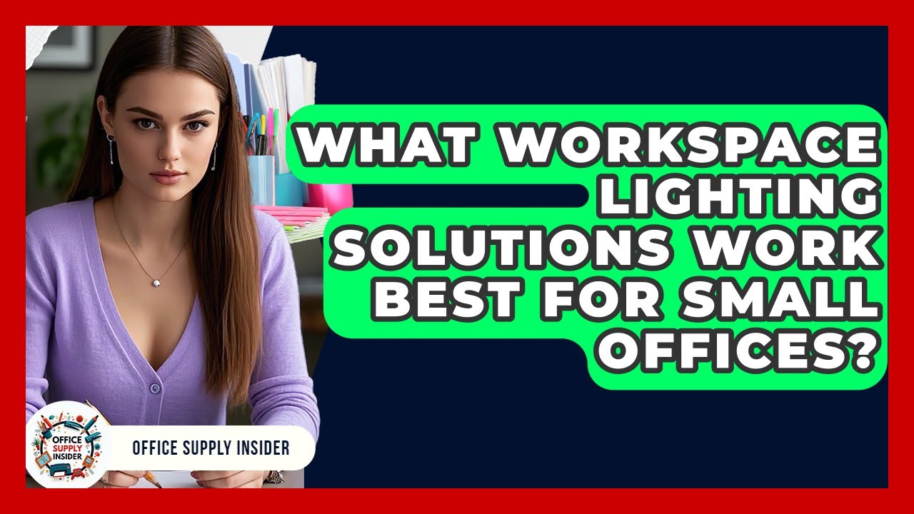 What Workspace Lighting Solutions Work Best for Small Offices? | Office Supply Insider