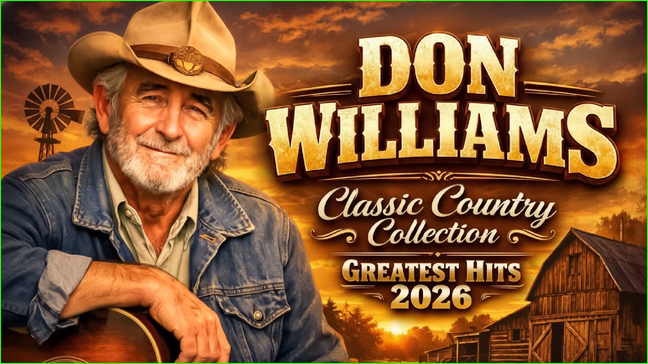 Don Williams Greatest Hits 2026 🔥 Classic Country Collection 🤠 Top 50 All-Time Favorite Hits