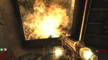 Throwing monkey bomb in furnace