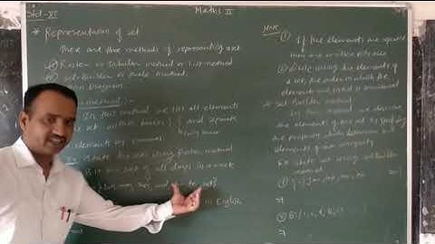 Sets And Relations ; lecture 1 by Atul Limgude sir