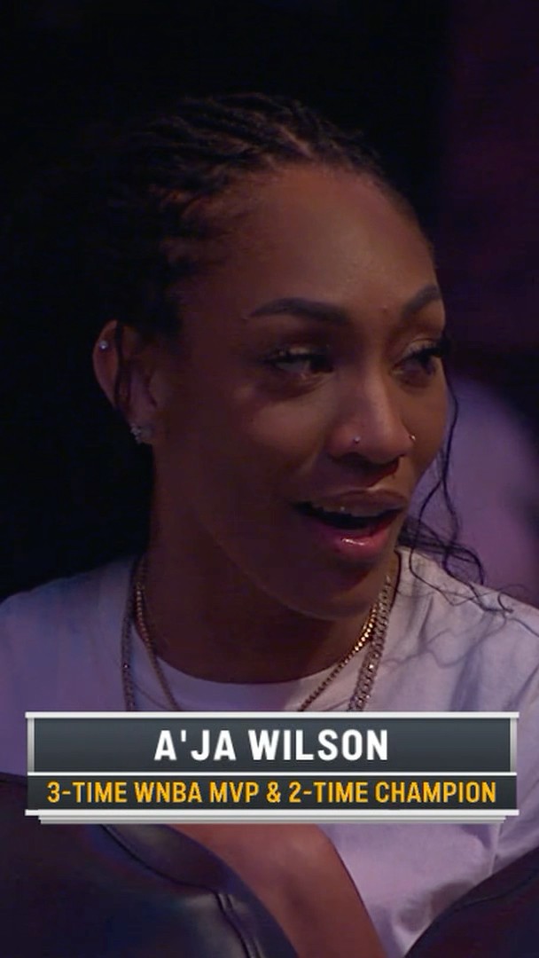 A’ja Wilson in the house in Brooklyn!