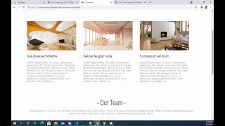 Responsive Website:  Minimalista screenshot 4