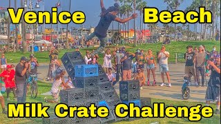 The Milk Crate Challenge on Venice Beach California screenshot 5