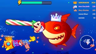 Fish.IO -  A new battle! SUBMARINE & BOSS Shark - Fishdom screenshot 5