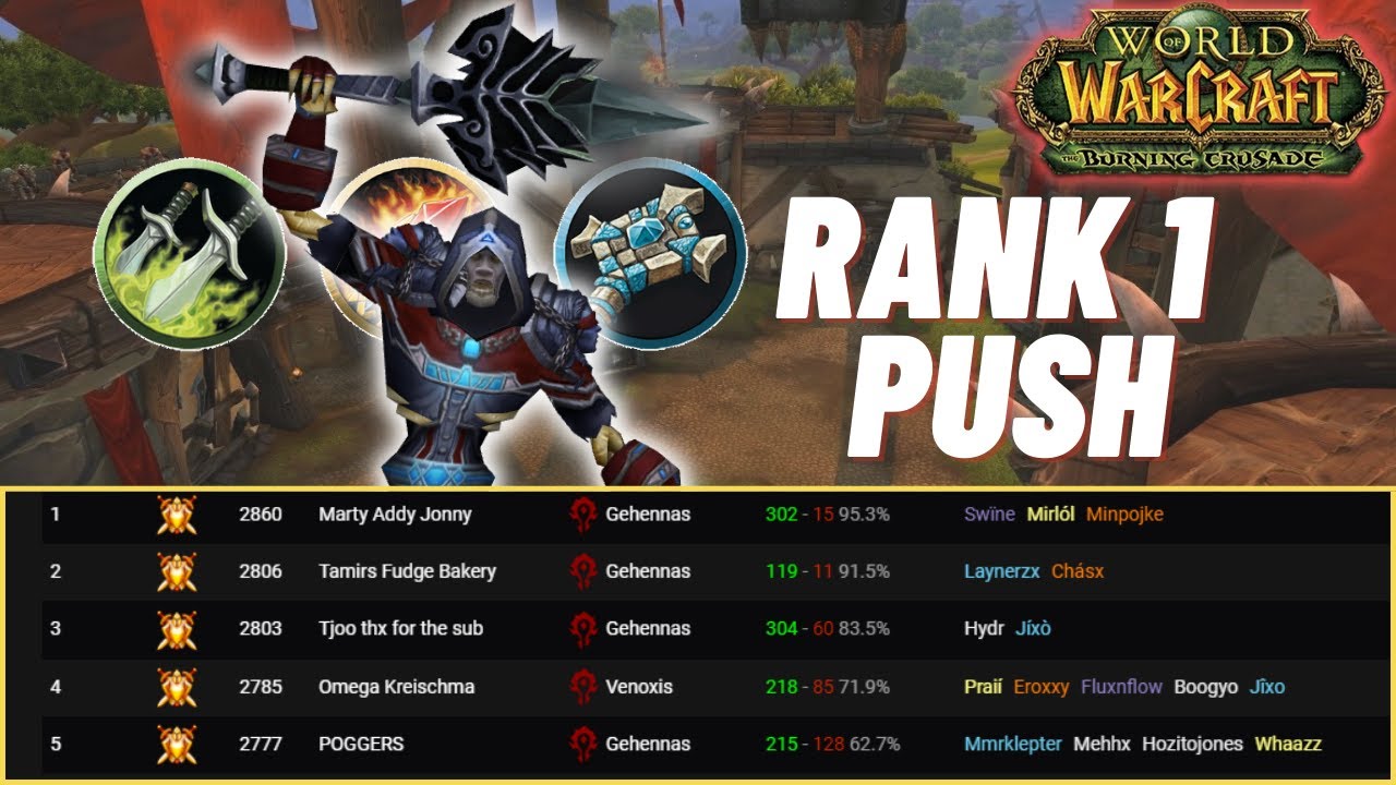 3v3 Rmp Rank 1 Push on EU ft.