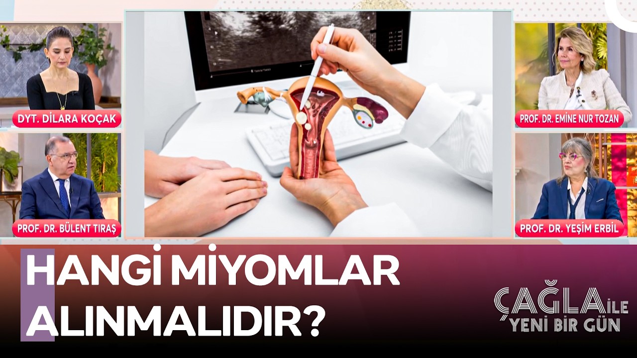 Miyomlar Alınabilir Ama Rahim Son Çareye Kadar Alınmamalı! - Çağla ile Yeni Bir Gün 1595. Bölüm