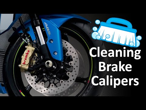 Cleaning Motorcycle Brake Calipers in 5 Easy Steps