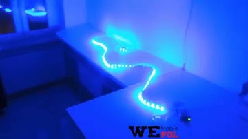 LED RGB - wireless remote control - bezprzewodowy pilot
