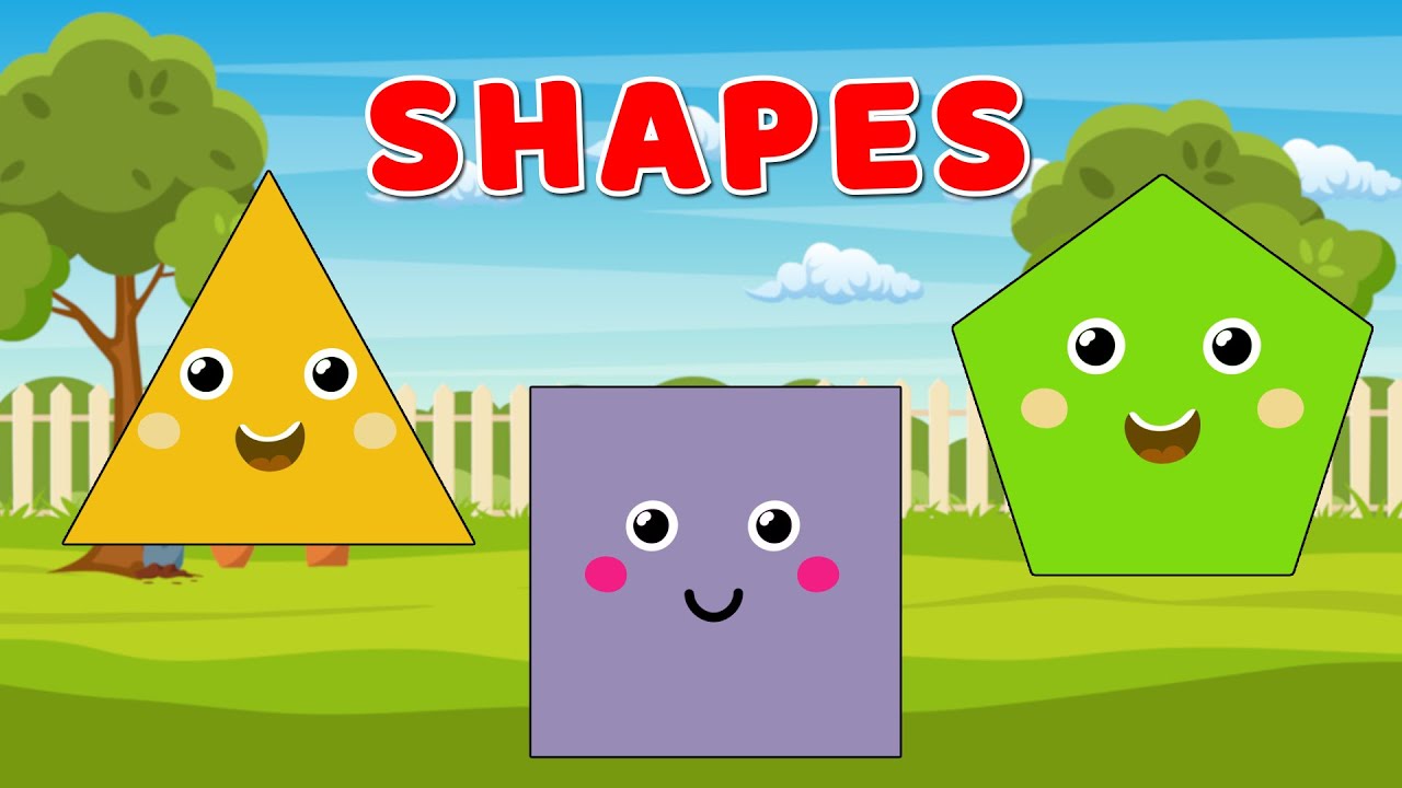 Learn Geometric Shapes for Kids and Toddlers Fun and Easy Shapes with