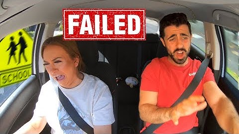 She Failed Her Driving Test Because of This