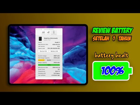 Video: Berapa lama bateri iPad pro 12.9 tahan?