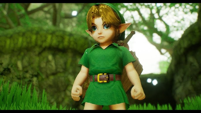 Zelda: Ocarina of Time Unreal Engine 5.2 Remake New Gorgeous Video  Showcases the Inside the Deku Tree Dungeon