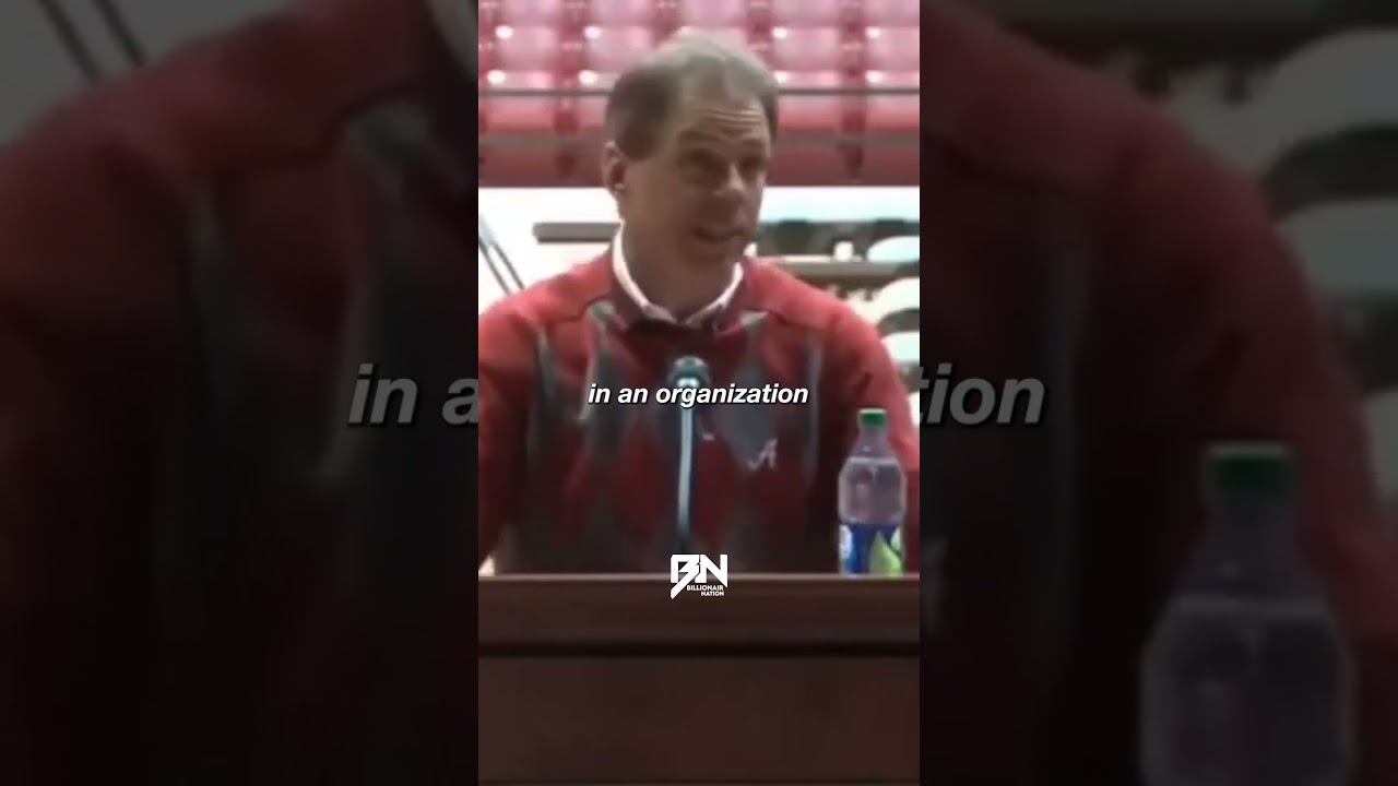 Mediocre people don't like High Achievers | Nick Saban