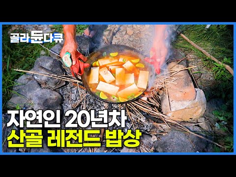 찾아오면 누구나 레전드 짜글이 끓여주는 오지 산장┃산골에서 혼자 자취하면 생기는 일┃자연인 밥상┃한국기행┃#골라듄다큐