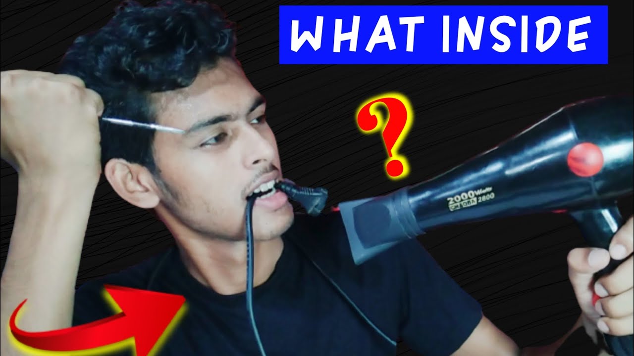 हेयर ड्रायर के अंदर क्या है 🔥🔥 what's inside hair dryer Hair